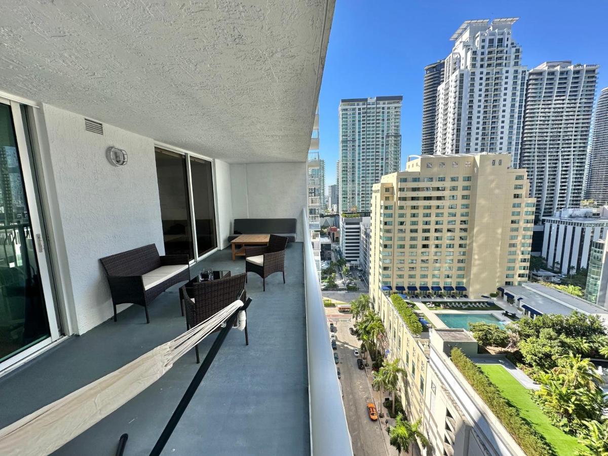 City & Sea View+Free Parking Modern Condo Miami Exterior photo